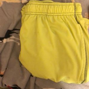 Neon Yellow Shorts